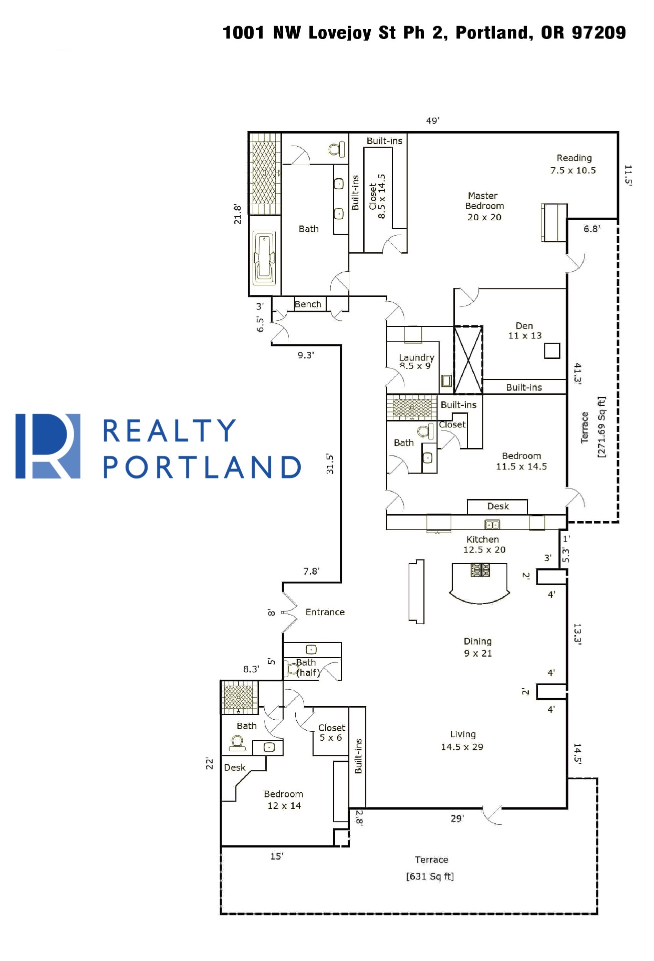 The Metropolitan Penthouse 2 floor plan